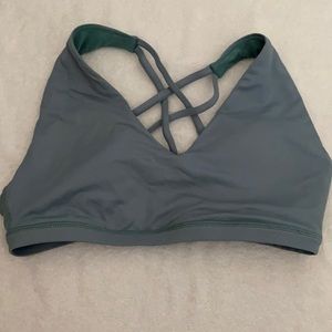 P’tula Veronica Sports Bra, Sage Green, L